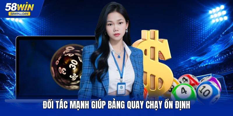 Đối tác mạnh giúp bảng quay chạy ổn định